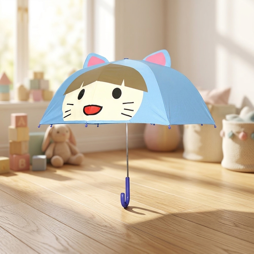 19" Kid Umbrella (Rabbit Cartoon Design) | Family-Oriented Corporate Gift