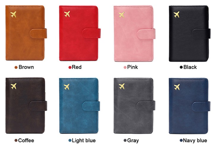 RFID Blocking Travel Wallet