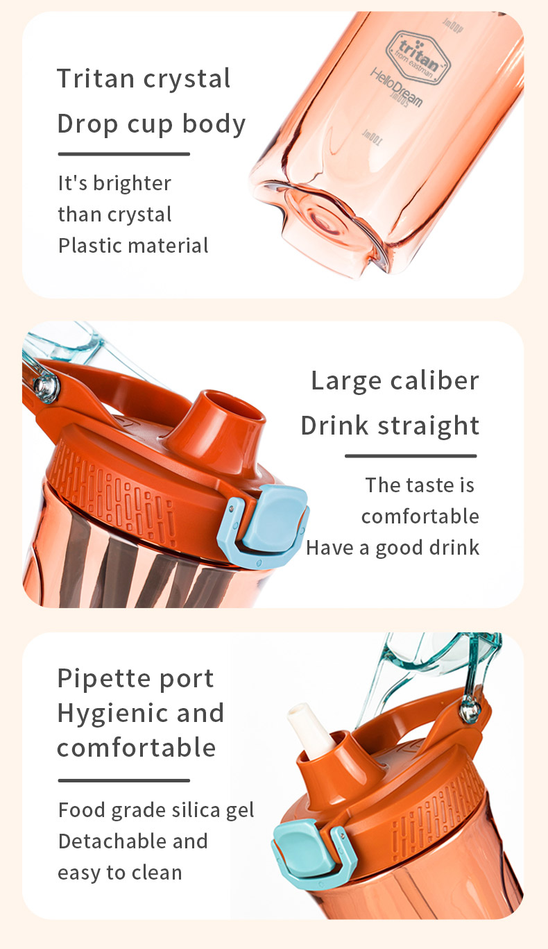 Water Bottle with Fruit Strainer