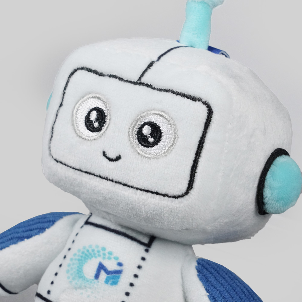 機器人毛公仔鎖匙扣 (香港理工大學機械工程學系)