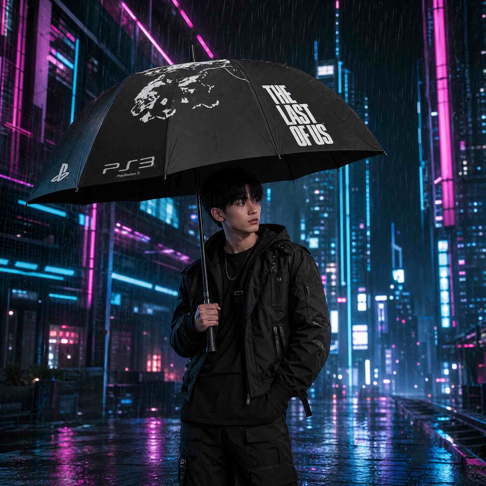 《最後生還者》PS3 宣傳鋁骨直雨傘：電玩周邊 OEM 案例