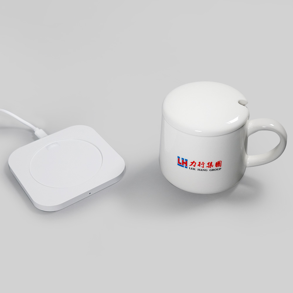 2 in 1 coffee cup with wireless charger