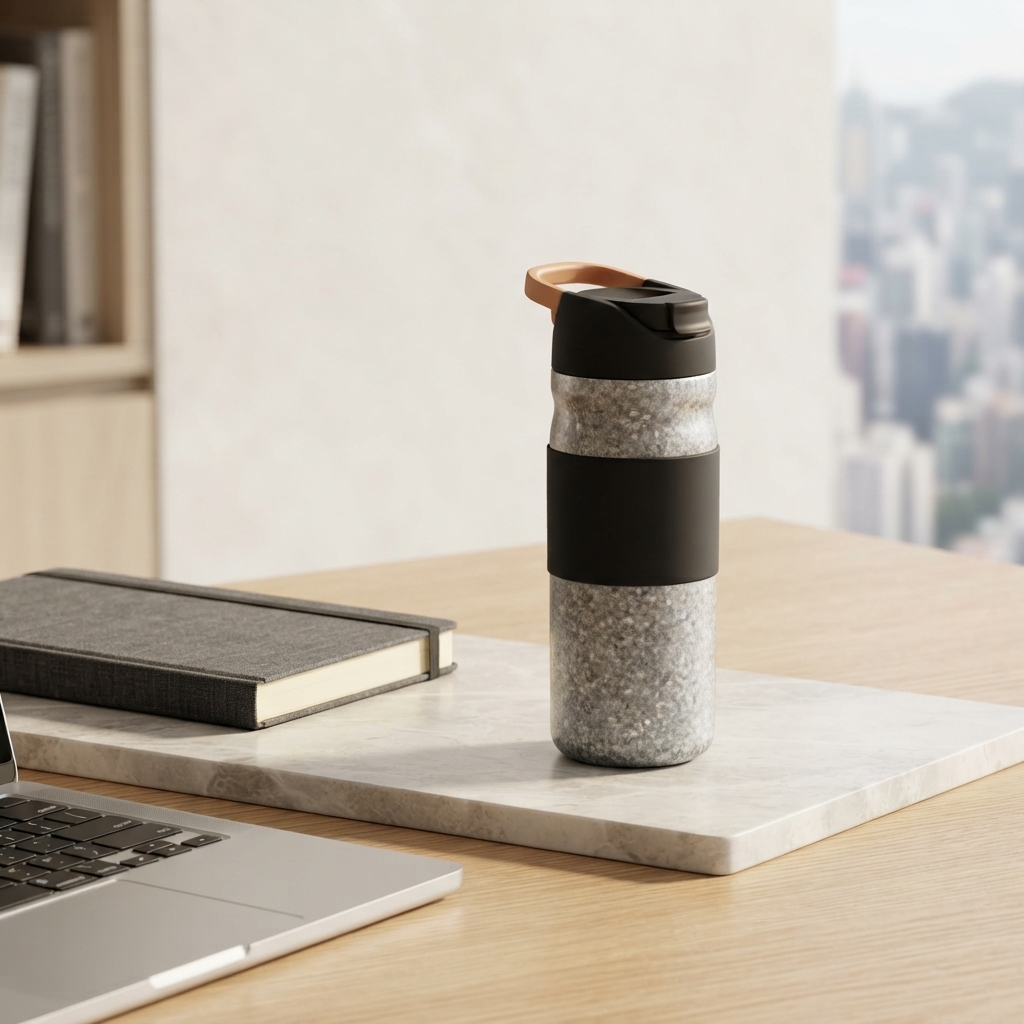 Double-Wall Titanium Coffee Tumbler