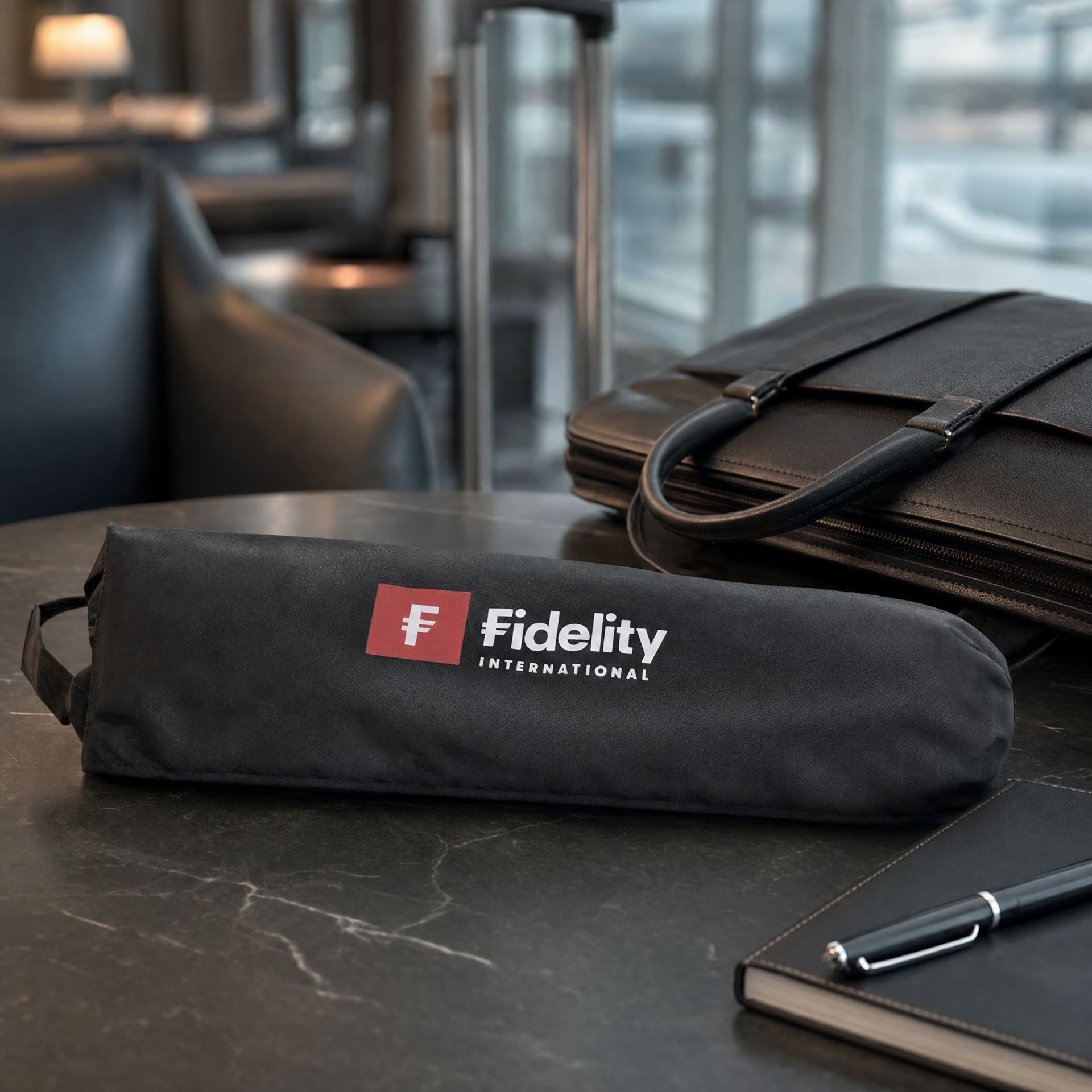 超輕 3 摺手動骨傘（Fidelity International 企業禮品案例）