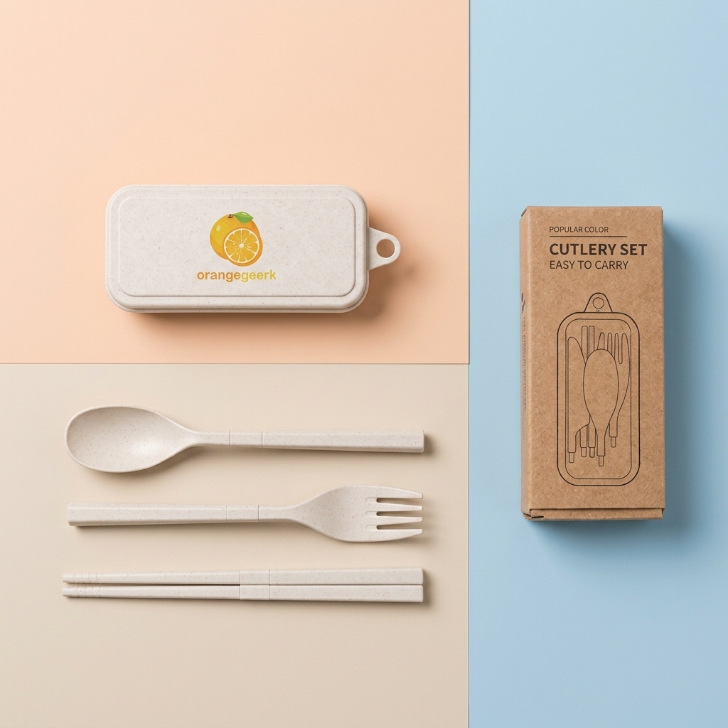 Collapsible Cutlery Box