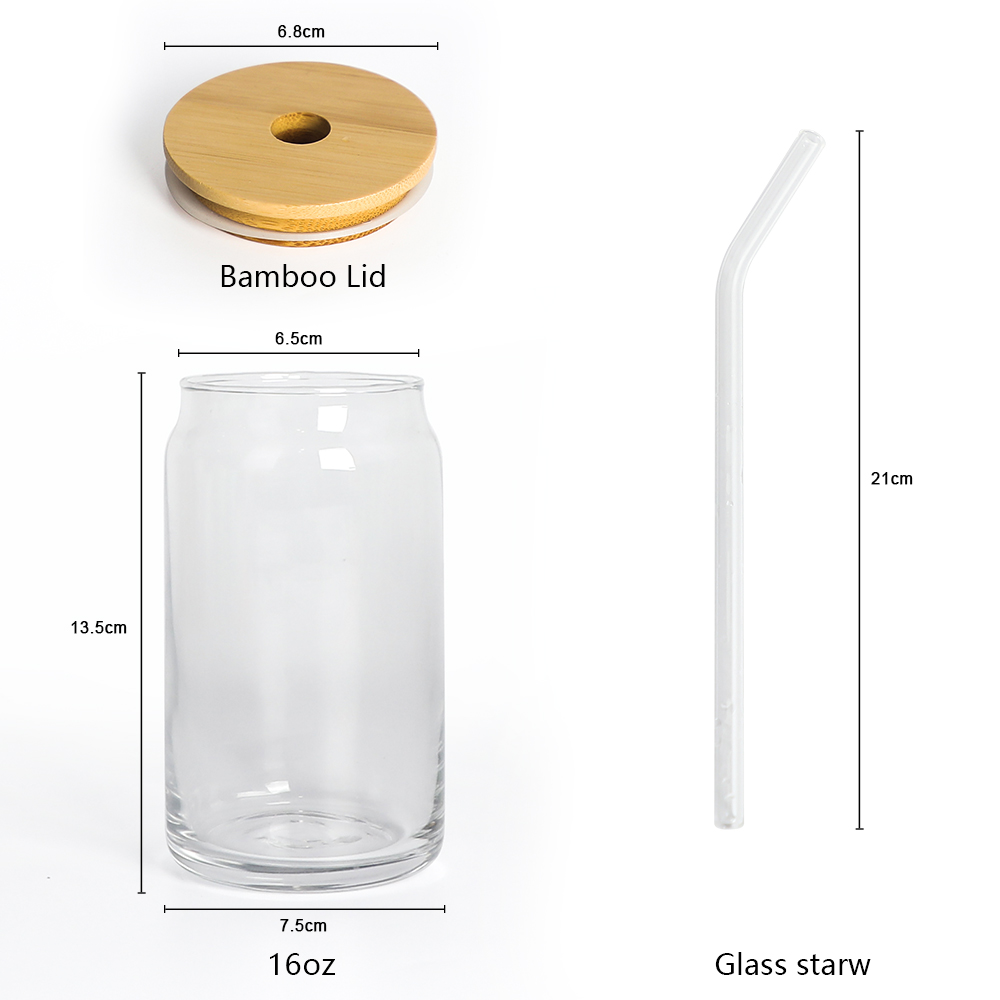 Sublimation Reusable Cold Glass Color Changing Cup