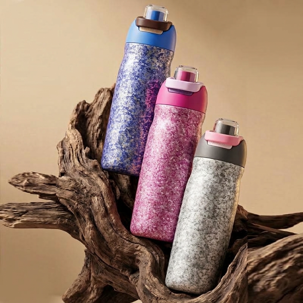 Pure Titanium Travel Water Bottle — 450 ml