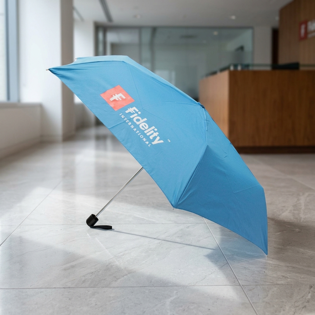 Customized Folded Umbrella | Fidelity International Case