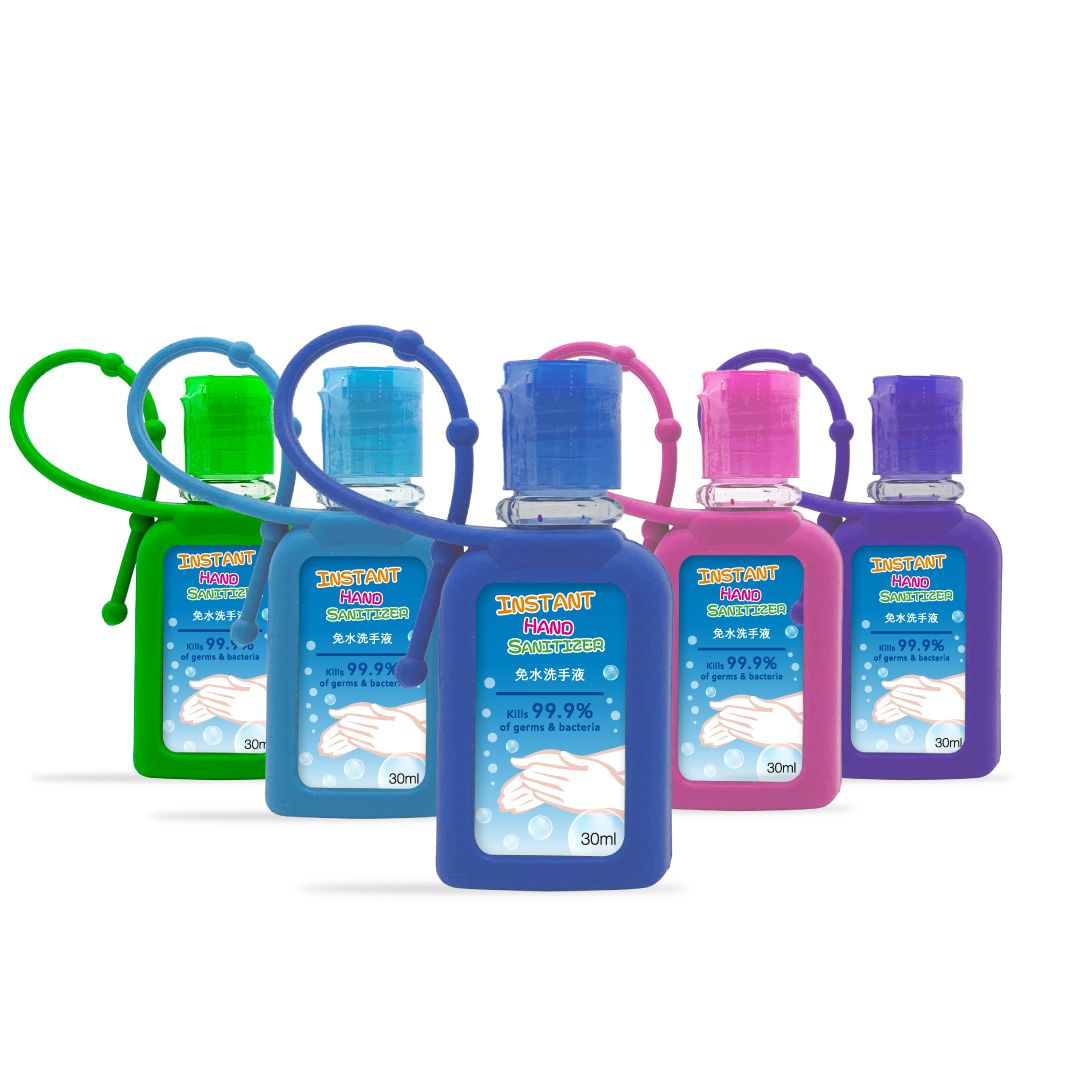 Hand Sanitizer Bottle with Silicone Holder