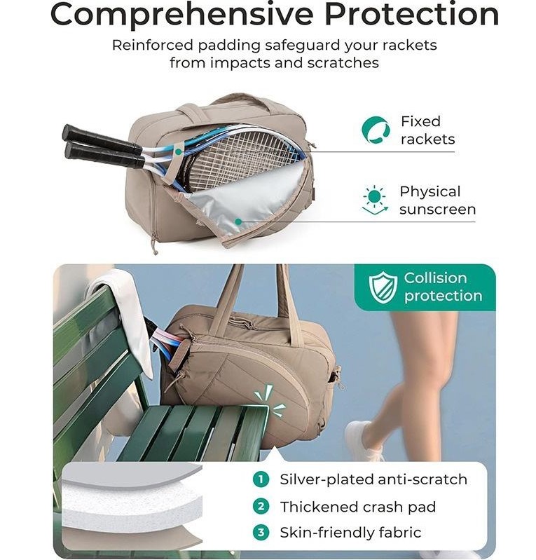42L Multi-Functional Pickleball & Computer Shoulder Bag