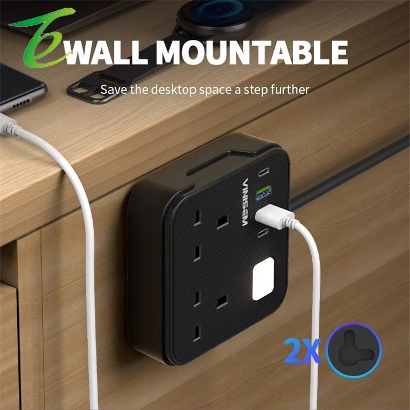 British standard one-to-mti-functional wall socket switch