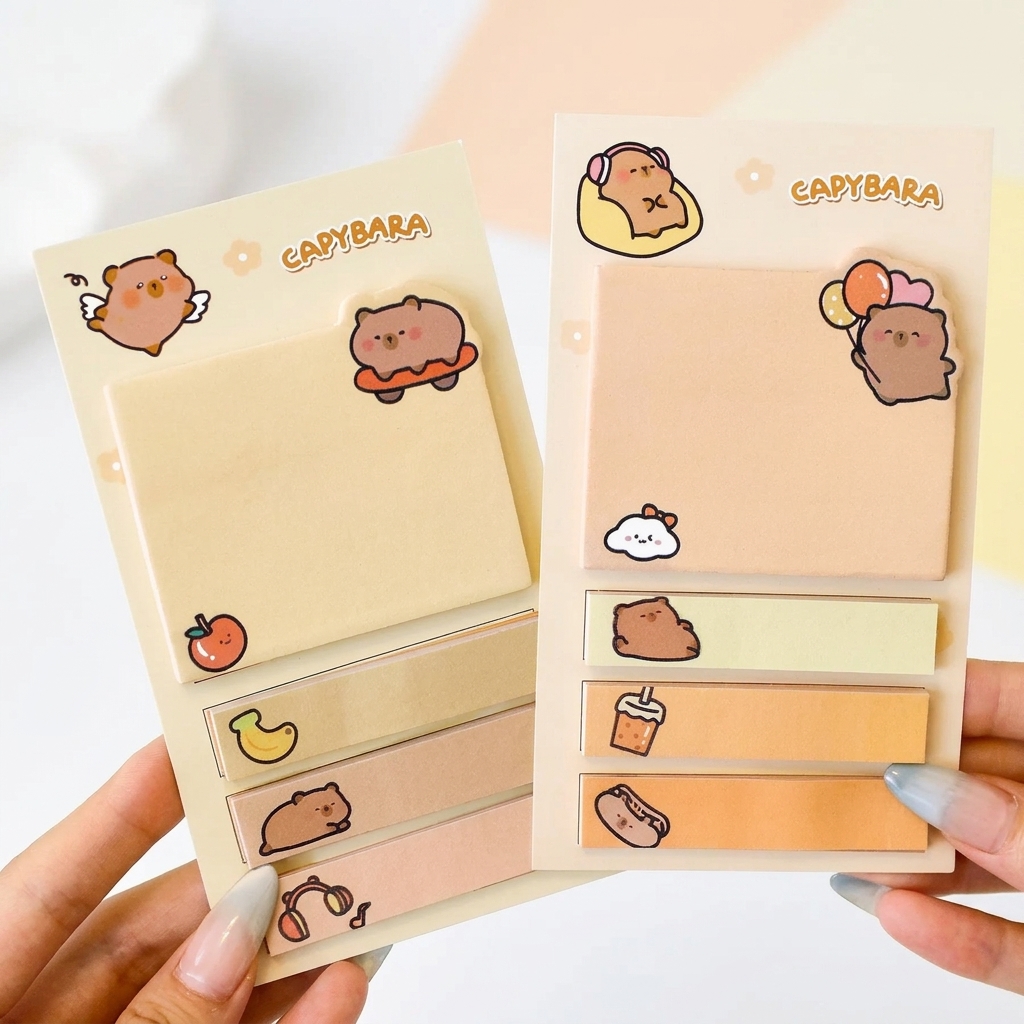 Capybara 水豚自黏索引貼