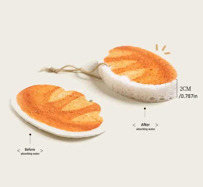 Compressed Wood Pulp Cotton Cleaning Sponge (Household)