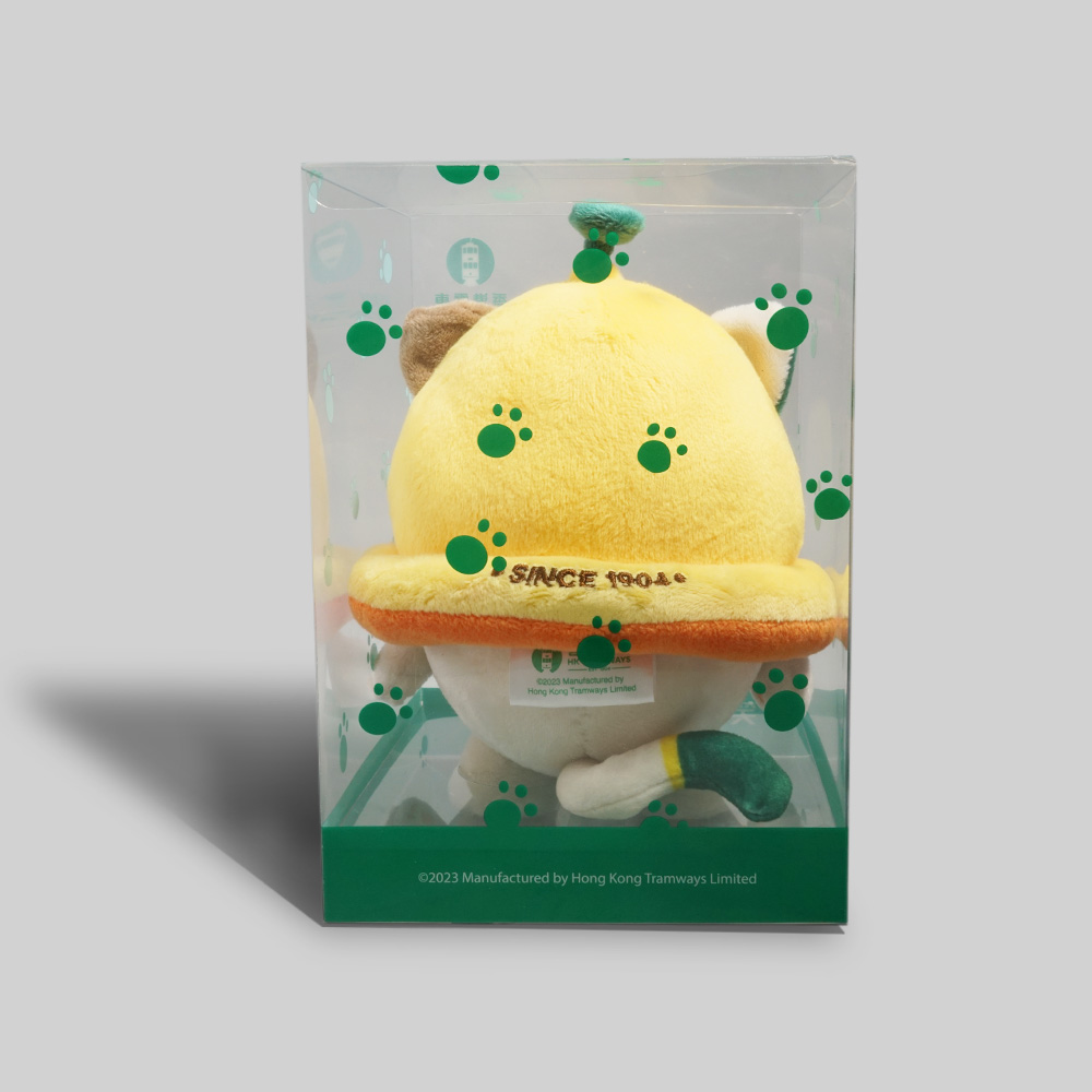 Customized Plush Toy- HK Tramways Ding Ding Cat