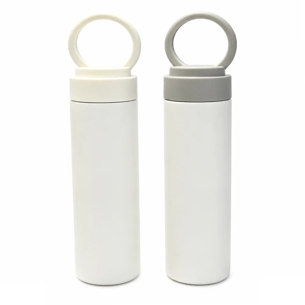 15oz (450ml) Stainless Steel Straight Skinny Tumbler with Portable Lid