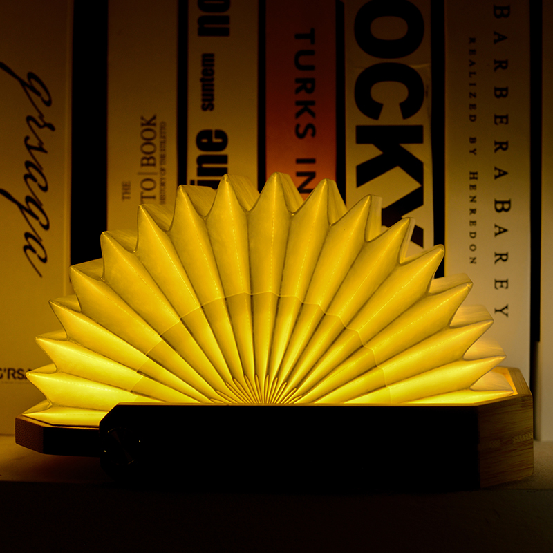 USB Folded Paper Hanging Rechargeable LED Lantern