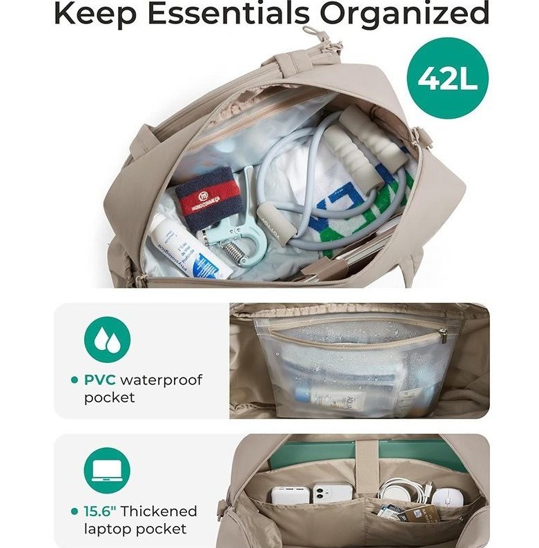 42L Multi-Functional Pickleball & Computer Shoulder Bag