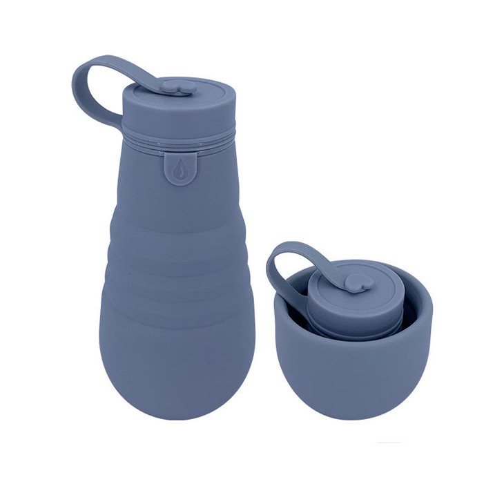 Silicone Collapsible Sport Water Bottle