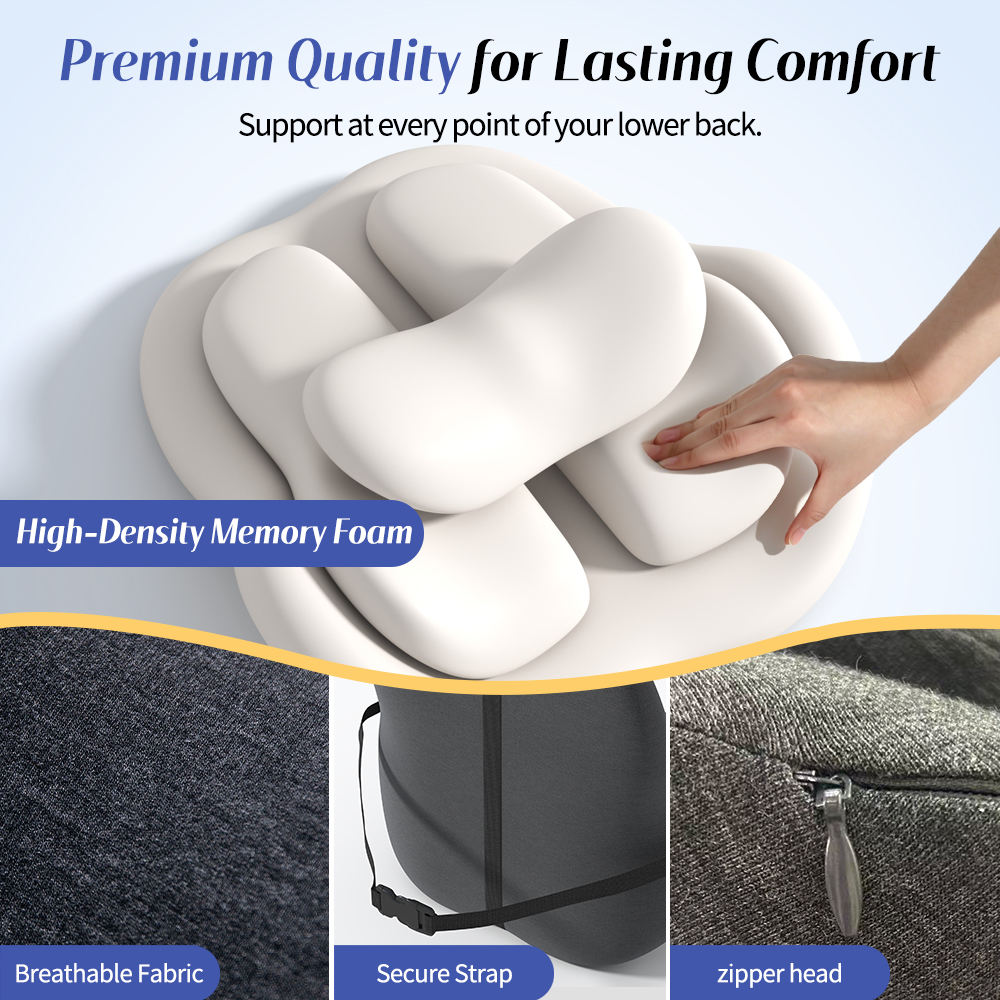 Office Chair Lumbar Support Pillow (Custom Branding)