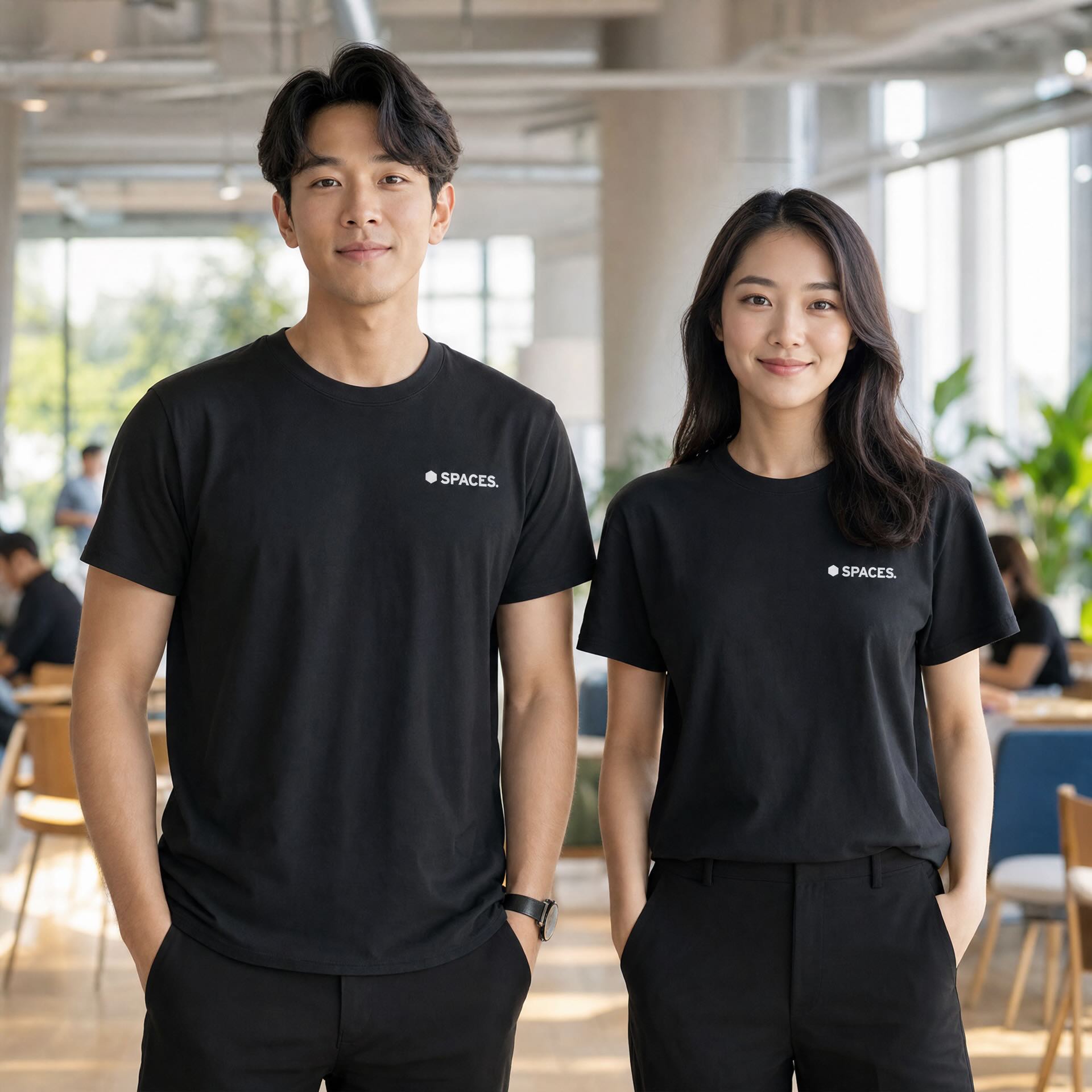 Graphic Print Short Sleeve Tee (Spaces Co-Working Edition)