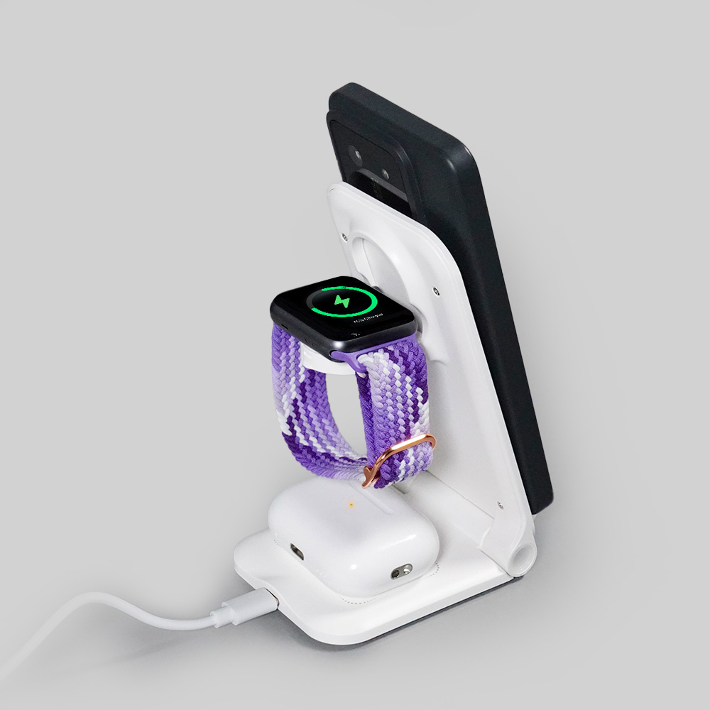 3-in-1 無線充電座