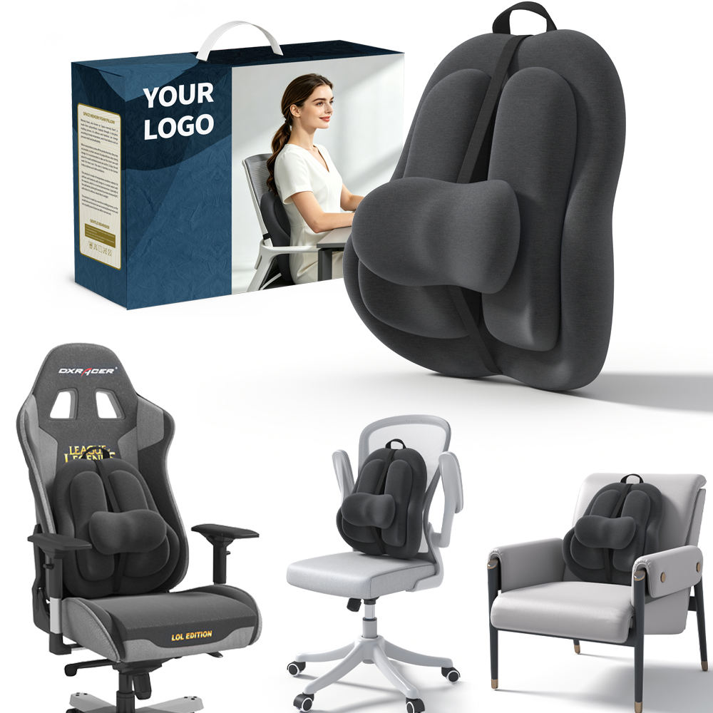 Office Chair Lumbar Support Pillow (Custom Branding)