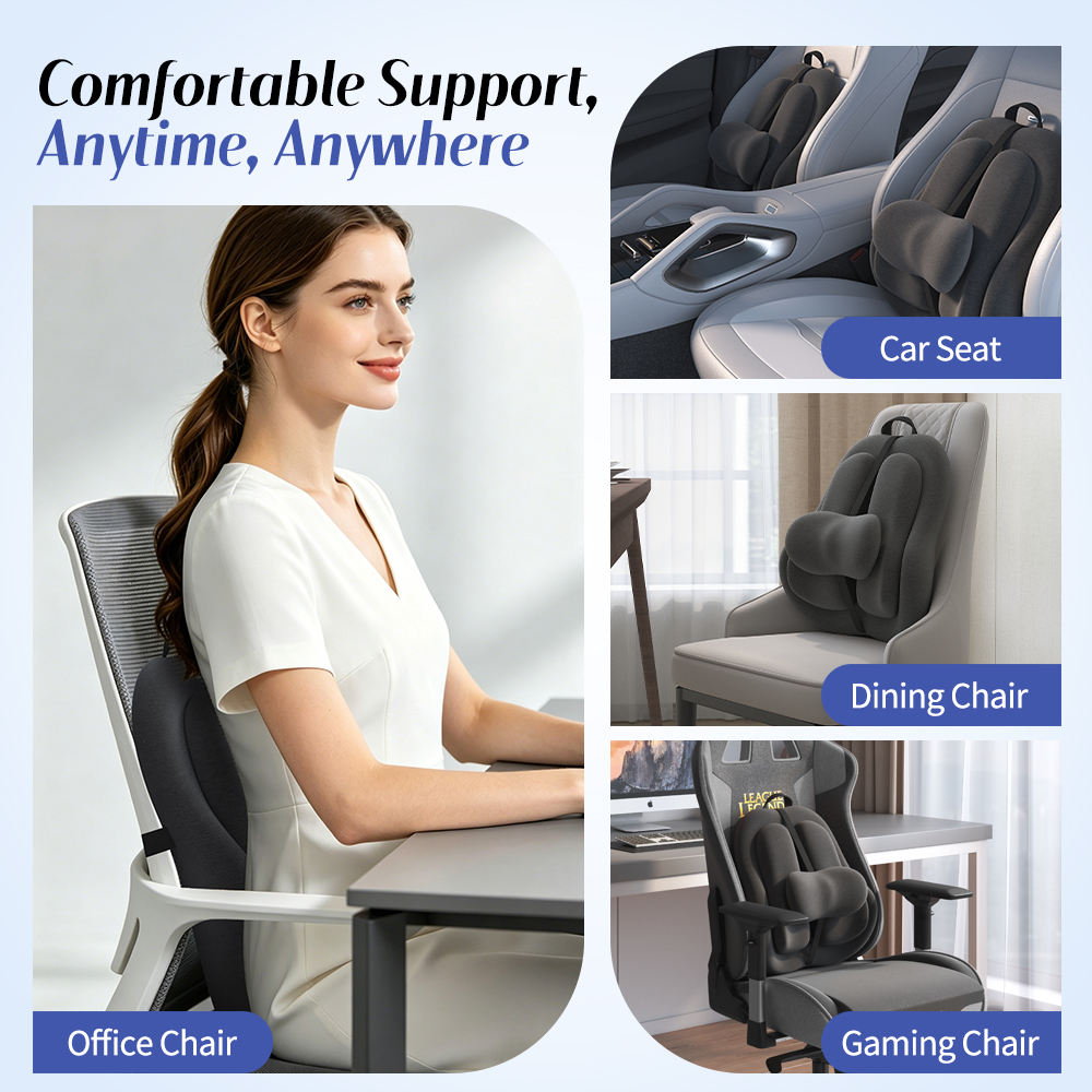 Office Chair Lumbar Support Pillow (Custom Branding)