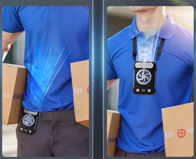3in1 Multifunction Waist Clip Fan