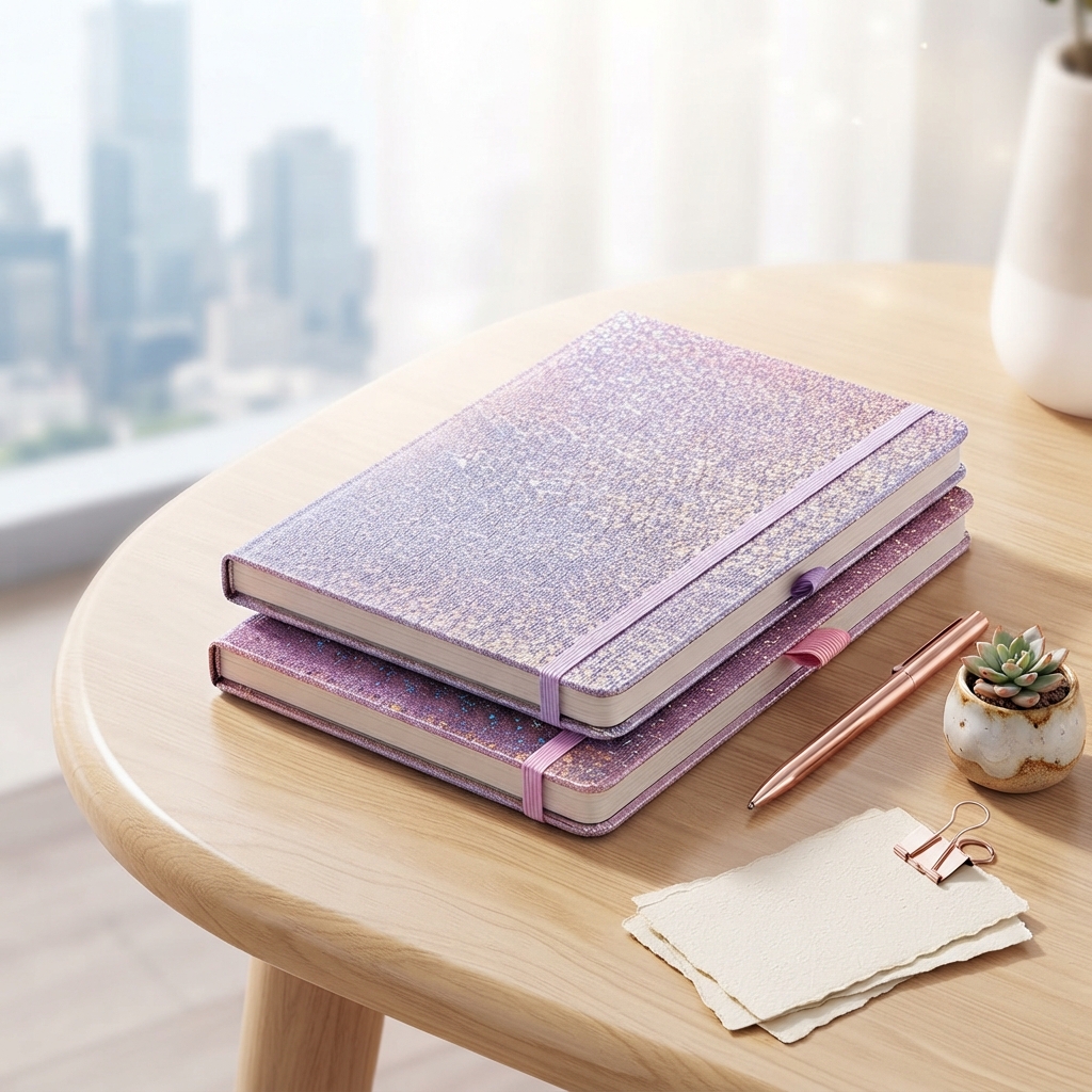 A5 Starry Sky PU Hardcover Notebook