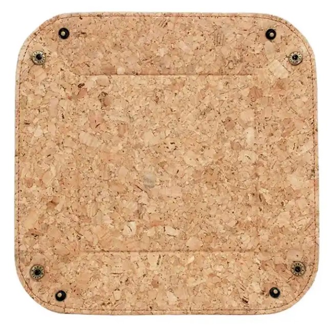 Eco-friendly Cork Foldable Storage Tray