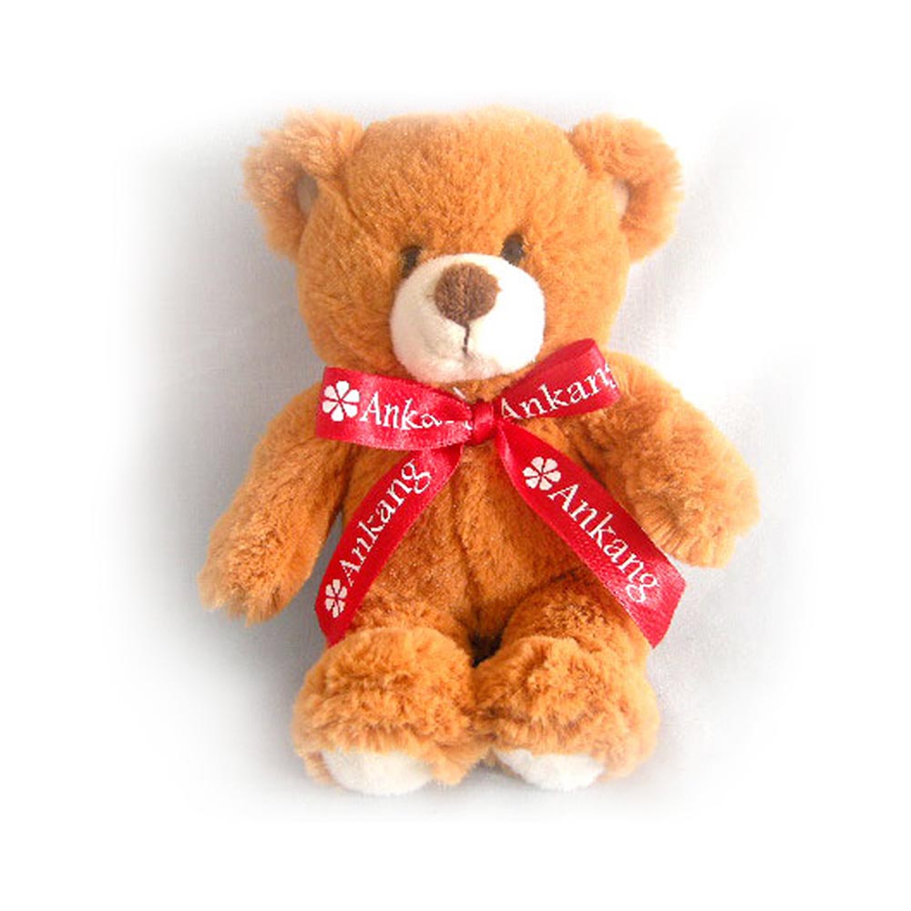 Custom Plush Bear with Signature Ribbon