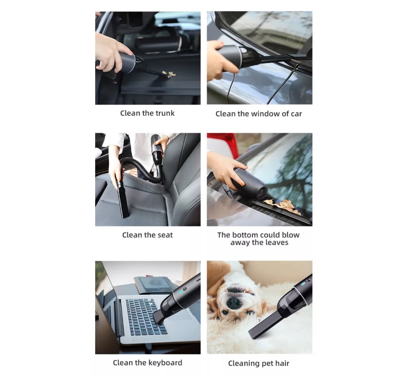 Portable mini vacuum cleaner