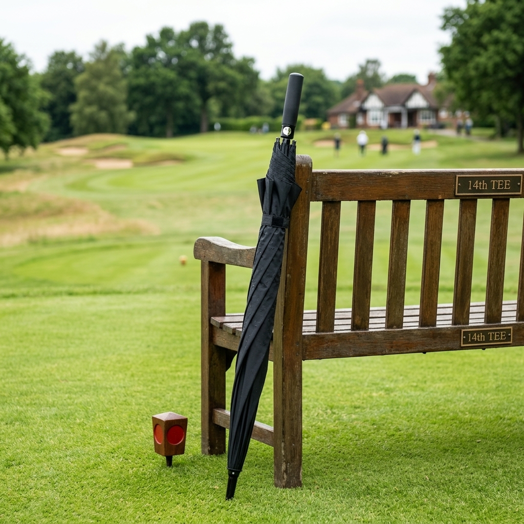 Weil Customized Vented Golf Umbrella | 30-inch Double-Canopy Design
