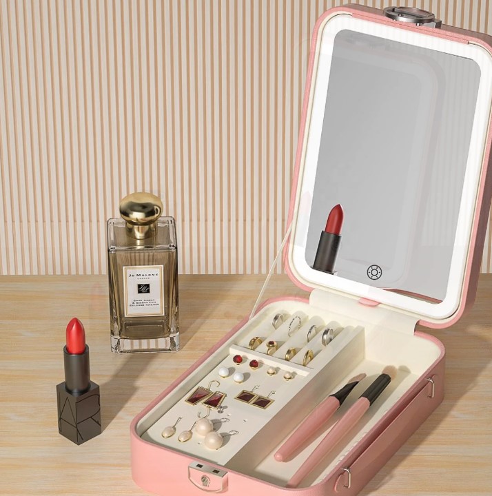 Jewelry Box with LED mirror