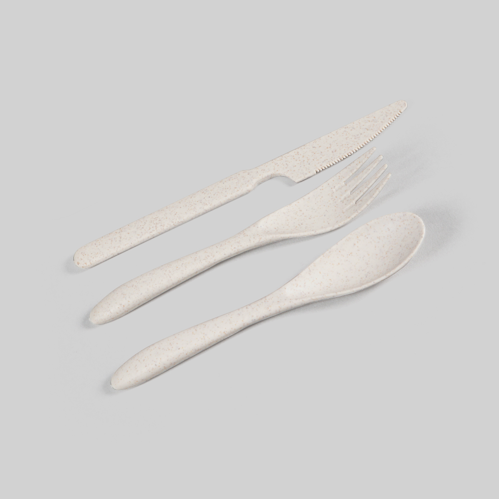 小麥纖維環保餐具套裝