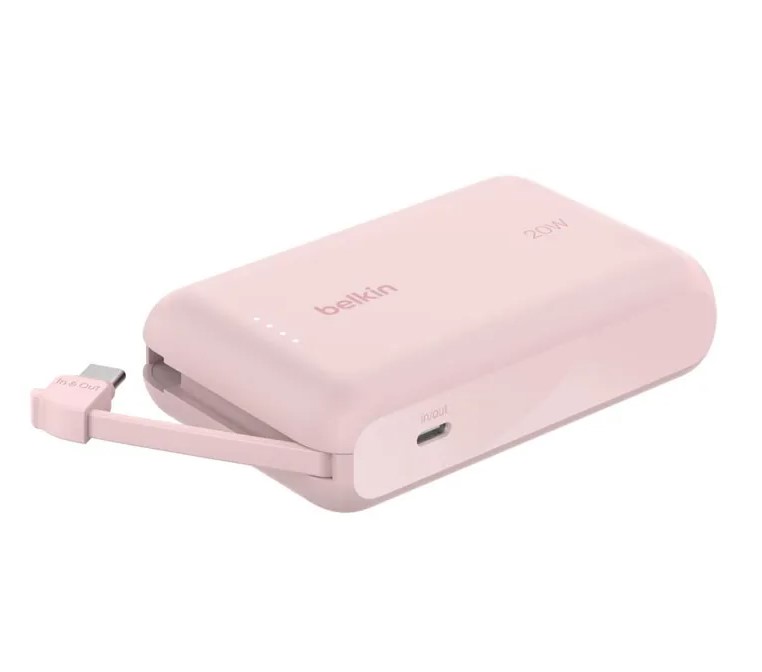 Belkin BoostCharge Power Bank 10K with Integrated Cable (CCC cert）