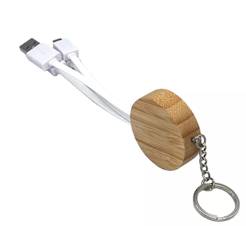 竹製 USB 數據線