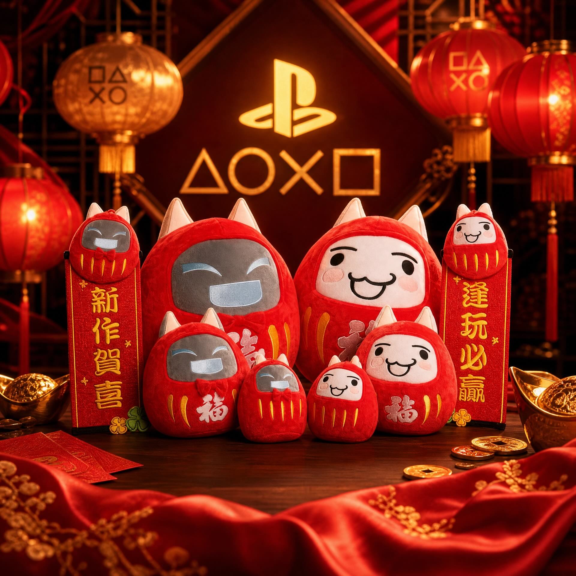 Sony PlayStation 'Toro & Kuro' CNY Edition Commemorative Plush Case Study