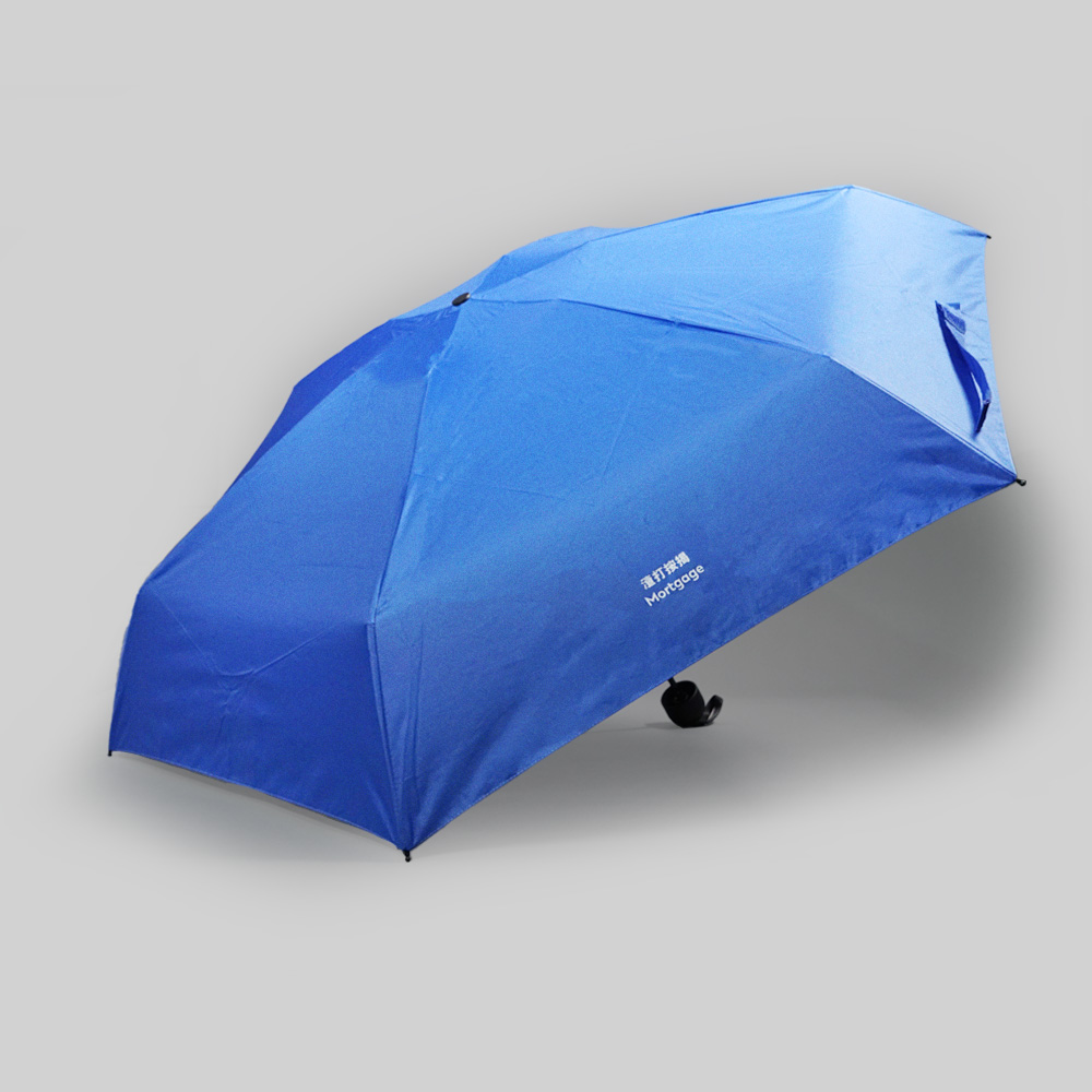 Standard Chartered Mortgage Custom 5-Fold Umbrella | Dual-Branding Pouch Design