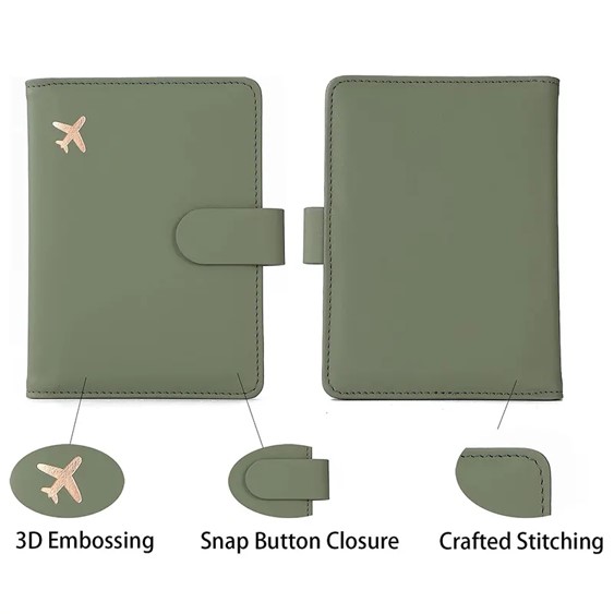 RFID Blocking Travel Wallet