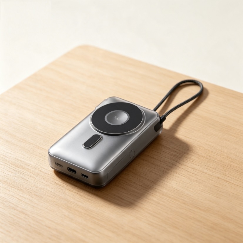 10000mAh 3-in-1 Magnetic Portable Power Bank
