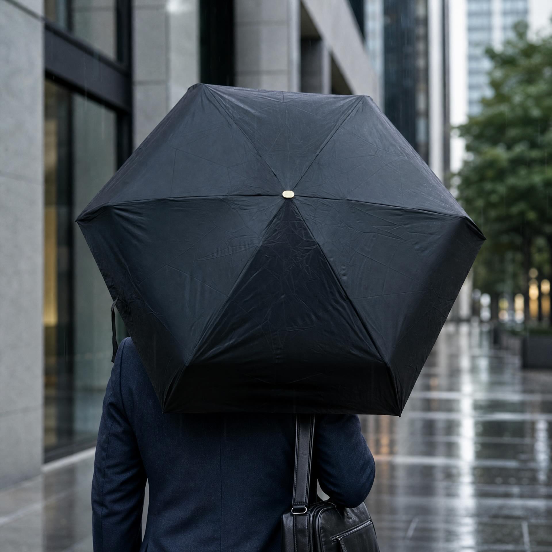 Customized Compact 5-Fold Umbrella | Ultra-Portable Beauty Brand Case