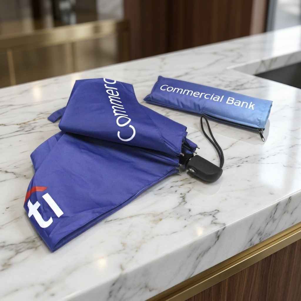Customized Auto-Open Folded Umbrella (Citi Edition)