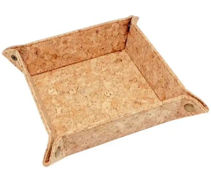 Cork Foldable Storage Tray