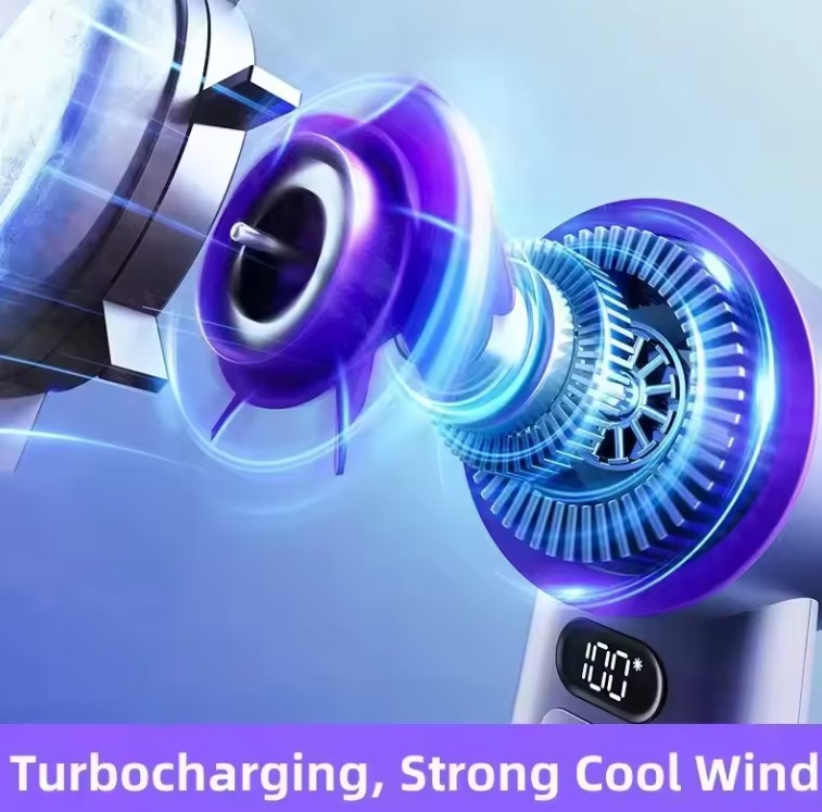 M57 High Speed Refrigeration Mini Handheld Fan