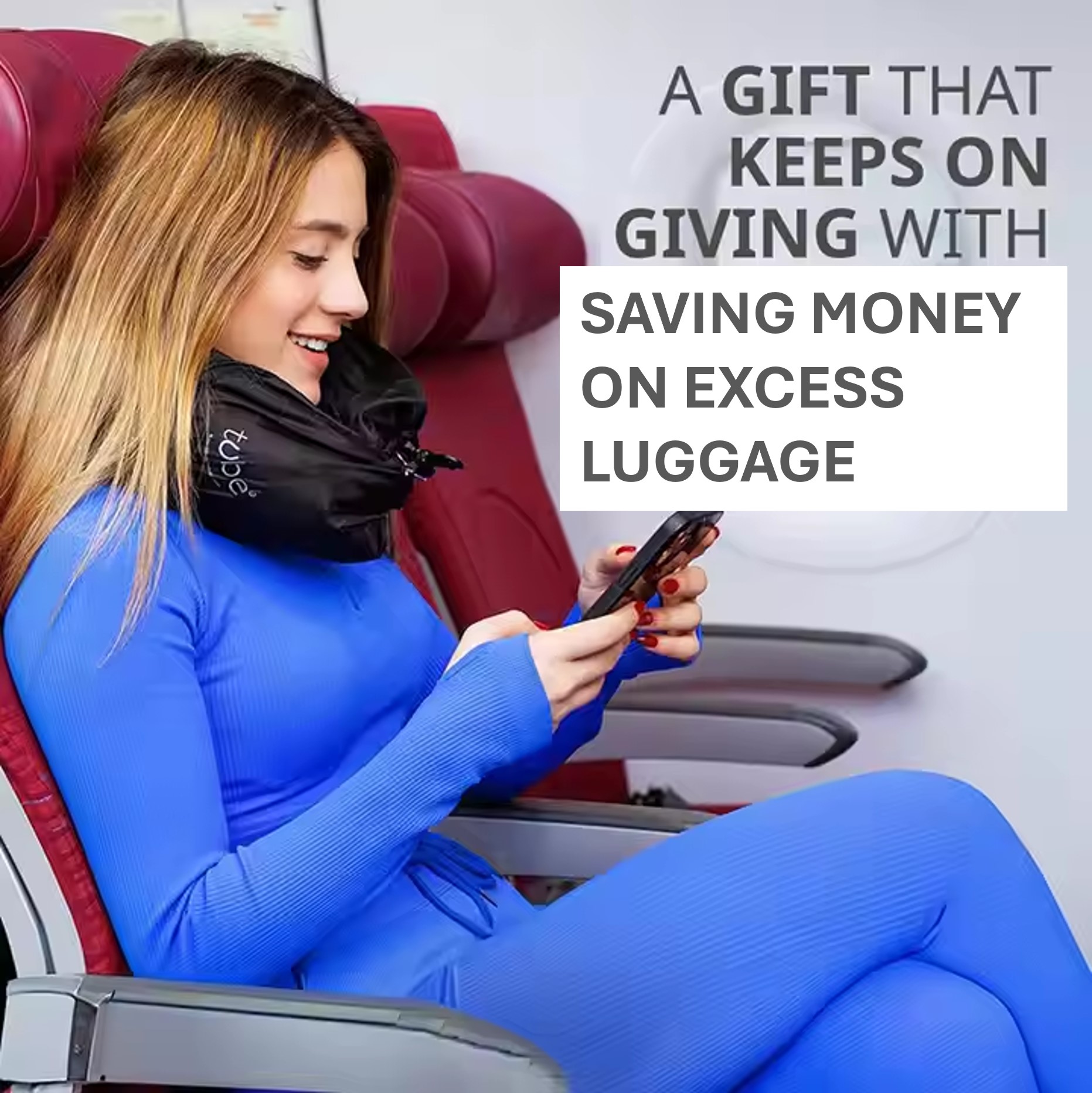2 in 1 Travel Storage Pillow