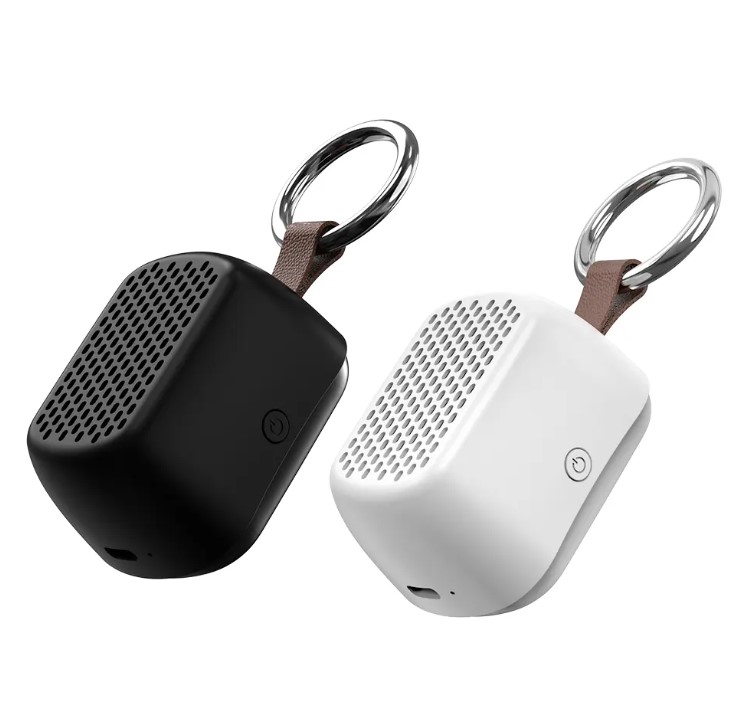 Small Key Chain BT Speaker (B/W)