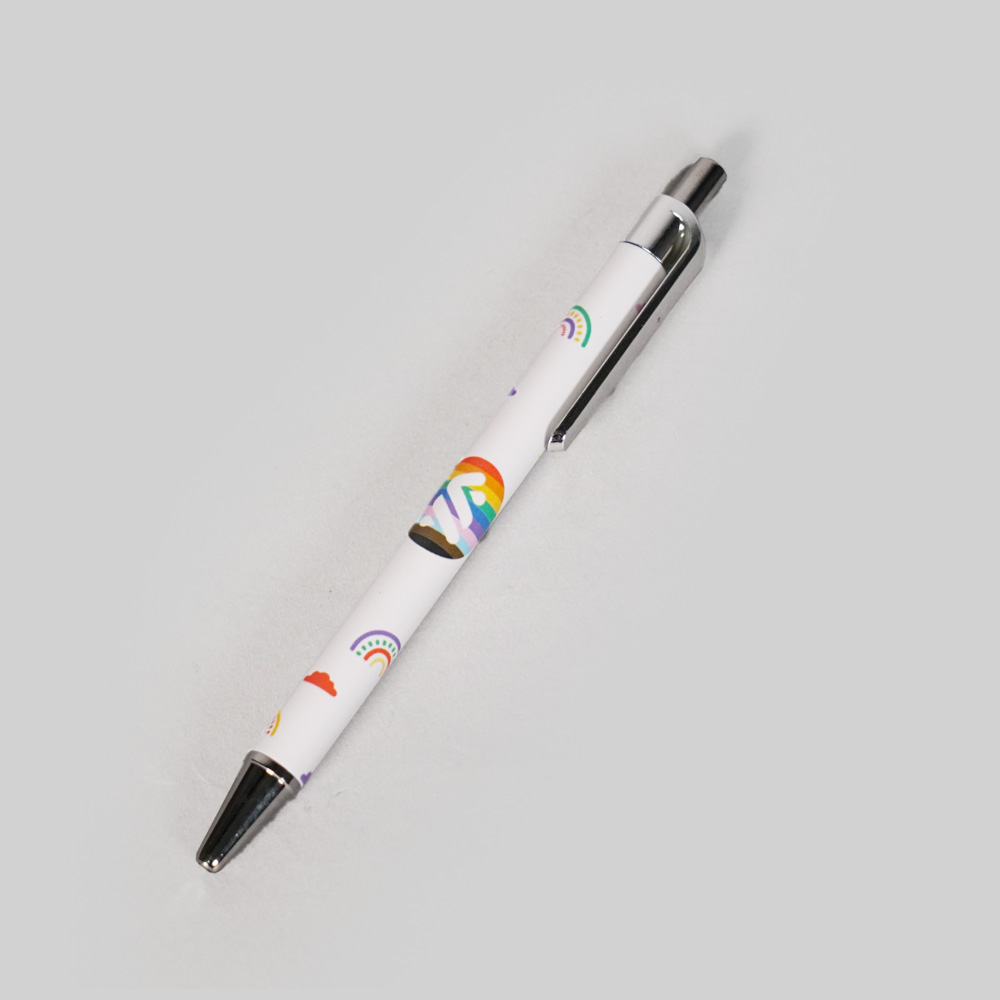 Sublimation White Ballpoint Pen with Shrink Wrap