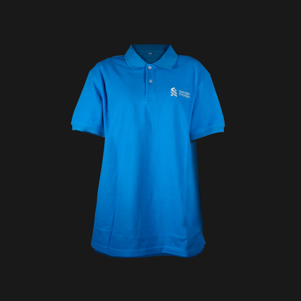 Premium 210g Cotton Polo Shirt (Standard Chartered Edition)