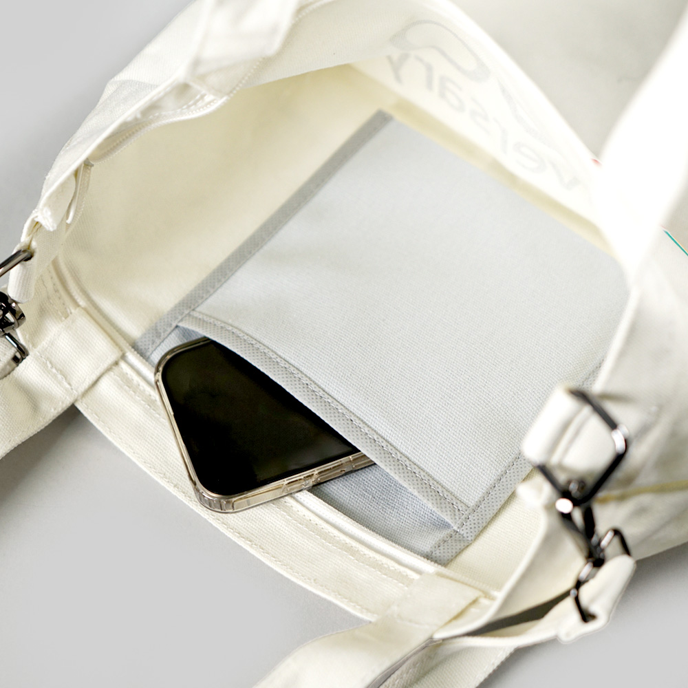 2 in 1 Canvas Tote Bag